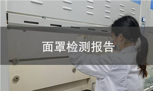 面罩檢測(cè)報(bào)告