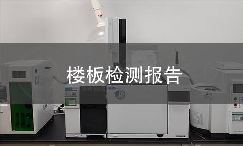 樓板檢測(cè)報(bào)告