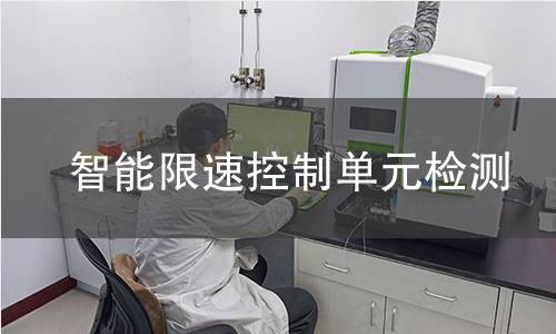 智能限速控制單元檢測(cè)
