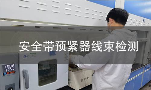 安全帶預(yù)緊器線束檢測