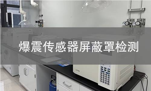 爆震傳感器屏蔽罩檢測