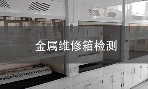 金屬維修箱檢測