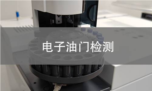 電子油門檢測(cè)