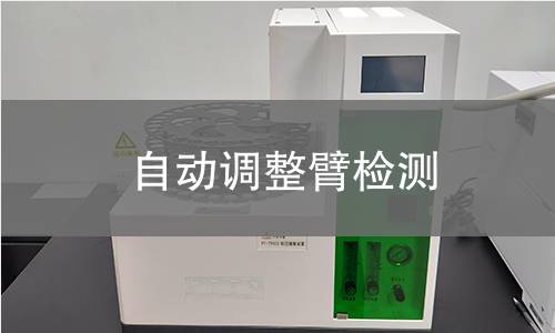 自動(dòng)調(diào)整臂檢測(cè)