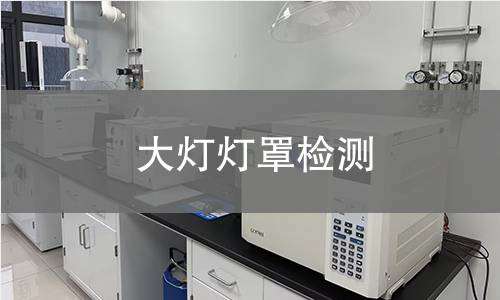 大燈燈罩檢測