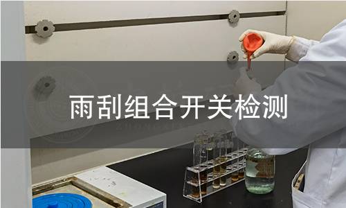 雨刮組合開(kāi)關(guān)檢測(cè)