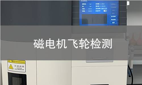 磁電機(jī)飛輪檢測(cè)