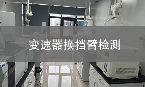 變速器換擋臂檢測