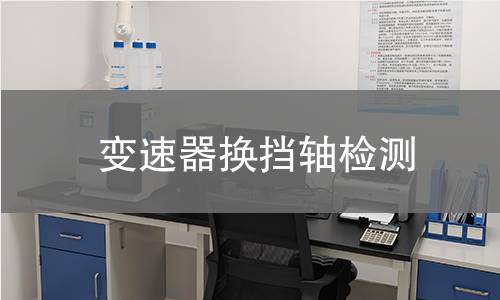 變速器換擋軸檢測