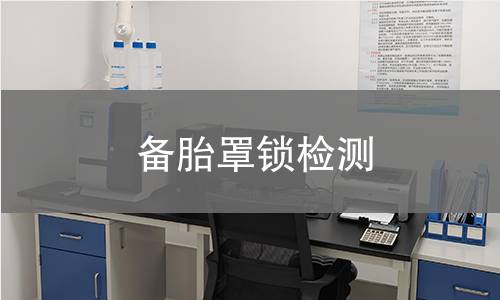 備胎罩鎖檢測