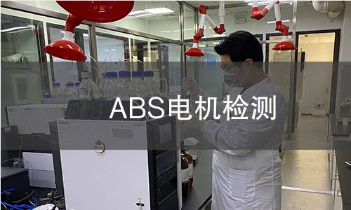 ABS電機檢測