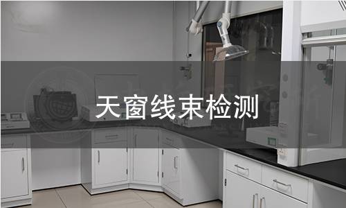 天窗線束檢測