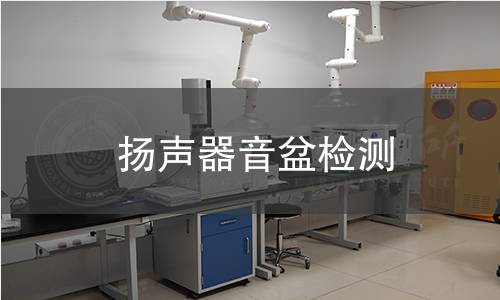 揚(yáng)聲器音盆檢測(cè)