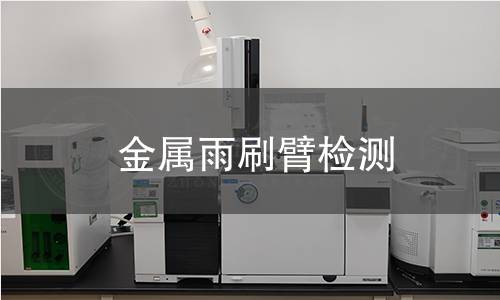 金屬雨刷臂檢測