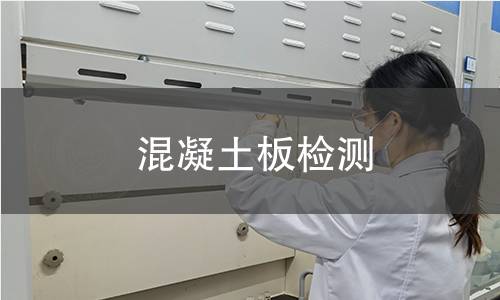 混凝土板檢測