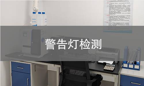 警告燈檢測