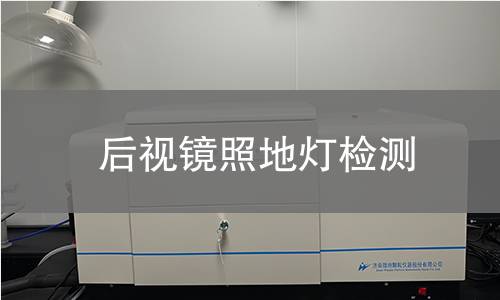 后視鏡照地?zé)魴z測