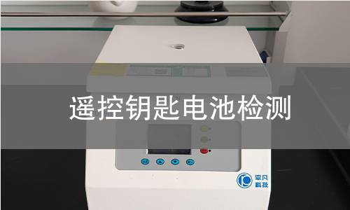 遙控鑰匙電池檢測