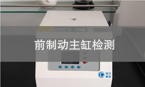 前制動(dòng)主缸檢測