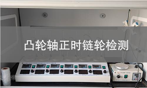 凸輪軸正時(shí)鏈輪檢測(cè)