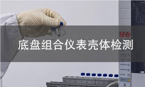 底盤(pán)組合儀表殼體檢測(cè)