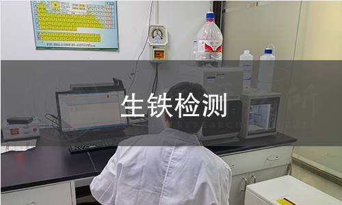 生鐵檢測