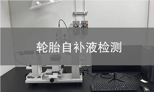 輪胎自補液檢測