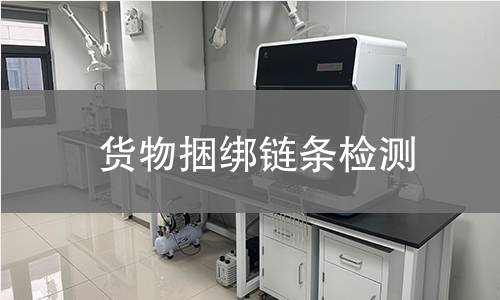 貨物捆綁鏈條檢測