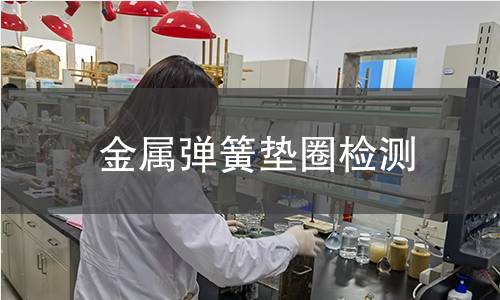 金屬彈簧墊圈檢測