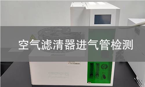 空氣濾清器進(jìn)氣管檢測