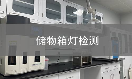 儲(chǔ)物箱燈檢測(cè)