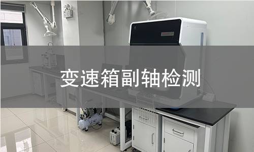 變速箱副軸檢測