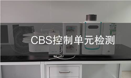 CBS控制單元檢測