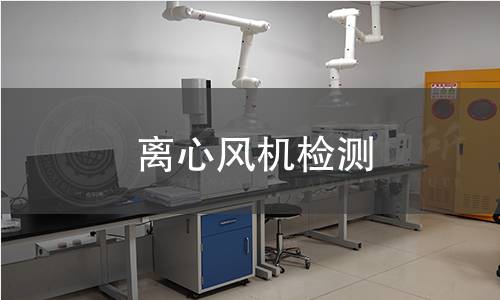 離心風(fēng)機(jī)檢測