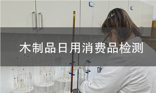 木制品日用消費品檢測