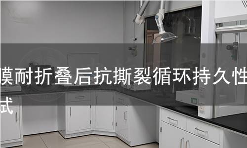 薄膜耐折疊后抗撕裂循環(huán)持久性測(cè)試