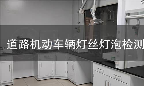 道路機(jī)動(dòng)車輛燈絲燈泡檢測