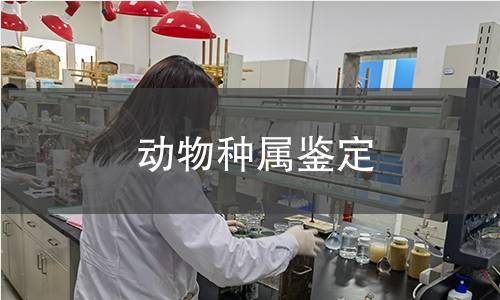 動(dòng)物種屬鑒定