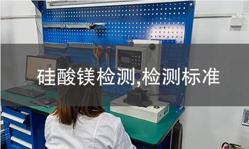 硅酸鎂檢測,檢測標(biāo)準(zhǔn)