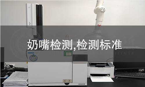 奶嘴檢測,檢測標準