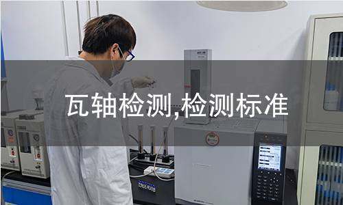 瓦軸檢測,檢測標(biāo)準(zhǔn)